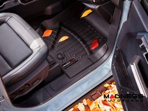 Volkswagen ID. Buzz Floor Liners - WeatherTech - 2nd Row - w/ 2nd Row Bench Seats - Cocoa Volkswagen ID. Buzz Floor Liners - WeatherTech - 2nd Row - w/ 2nd Row Bench Seats - Cocoa